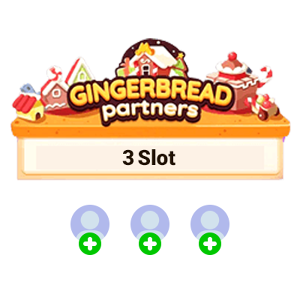 3x Slot GINGERBREAD Partners Event ✓ 3 Slot ✓ Full Carry – 80000 Points ✓ Up to 24-48hour delivery time ✓ Make sure you have a slot available before purchase