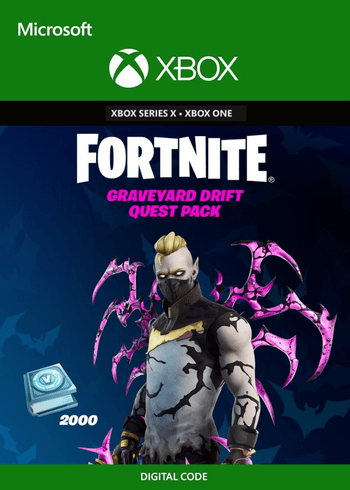 Fortnite - Pacchetto Missione Drift Cimitero + 2000 V-Bucks Sfida TASTO XBOX LIVE ARGENTINA