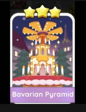 Bavarian Pyramid - 3🌟 Set 10 - Monopoly Go Sticker