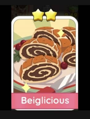 Beiglicious - 2🌟 Set 4 - Monopoly Go Sticker