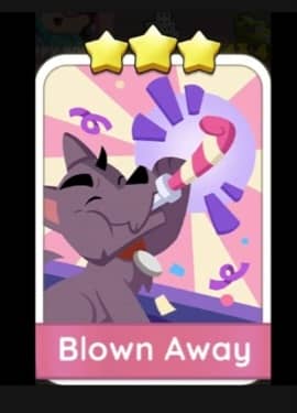 Blown Away - 3🌟 Set 13 - Monopoly Go Sticker