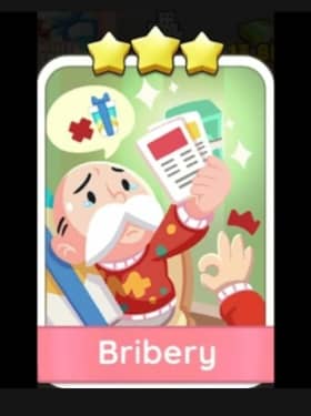 Bribery - 3🌟 Set 8 - Monopoly Go Sticker