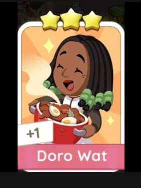 Doro Wat - 3🌟 Set 4 - Monopoly Go Sticker