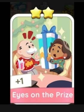 Eyes on the Prize  - 2🌟 Set 8 - Monopoly Go Sticker