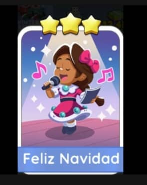 Feliz Navidad  - 3🌟 Set 6 - Monopoly Go Sticker