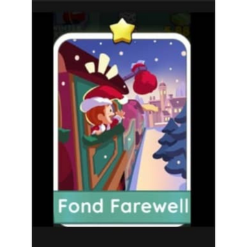 Fond Farewell  - 1🌟 Set 1 - Monopoly Go Sticker