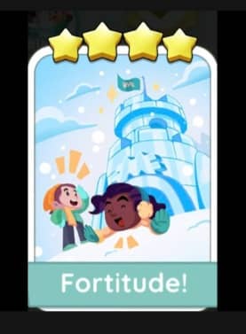 Fortitude - 4🌟 Set 7 - Monopoly Go Sticker