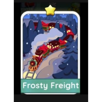 Frosty Freight - 1🌟 Set 1 - Monopoly Go Sticker