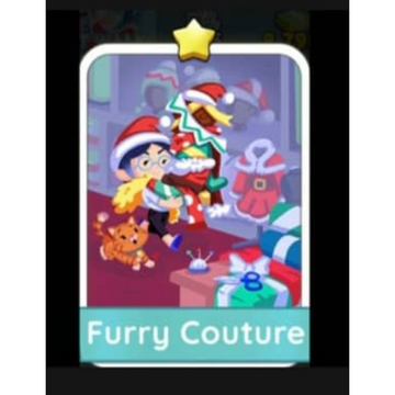 Furry Couture - 1🌟 Set 3 - Monopoly Go Sticker