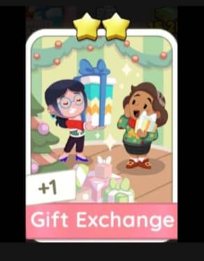 Gift Exchange - 2🌟 Set 8 - Monopoly Go Sticker