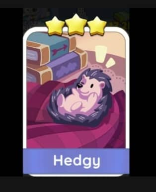 Hedgy - 3🌟 Set 9 - Monopoly Go Sticker