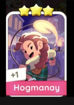 Hogmanay - 3🌟 Set 11 - Monopoly Go Sticker