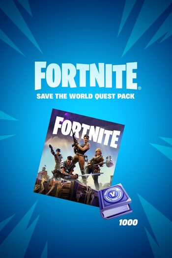 Fortnite - Pacchetto Missioni Salva il Mondo + 1000 V-Bucks Sfida TASTO XBOX LIVE STATI UNITI