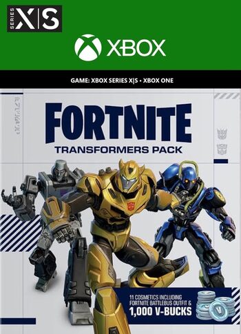 Fortnite - Pack Transformers + 1000 V-Bucks Clé XBOX LIVE ÉTATS-UNIS