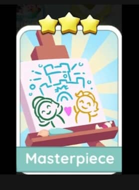 Masterpiece - 3🌟 Set 7 - Monopoly Go Sticker