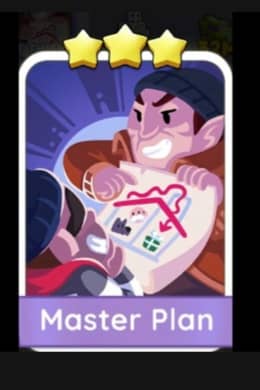 Masterplan - 3🌟 Set 12 - Monopoly Go Sticker