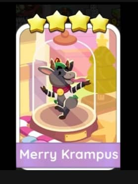 Merry Krampus - 4🌟 Set 10 - Monopoly Go Sticker