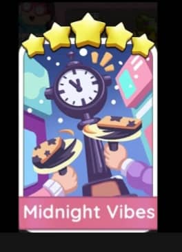 Midnight Vibes  - 5🌟 Set 13- Monopoly Go Sticker