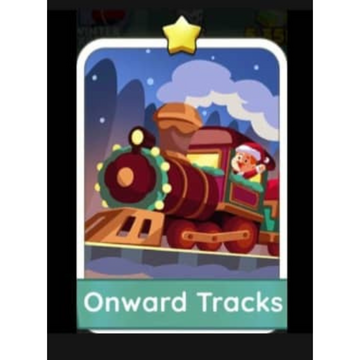 Onward Tracks - 1🌟 Set 1 - Monopoly Go Sticker