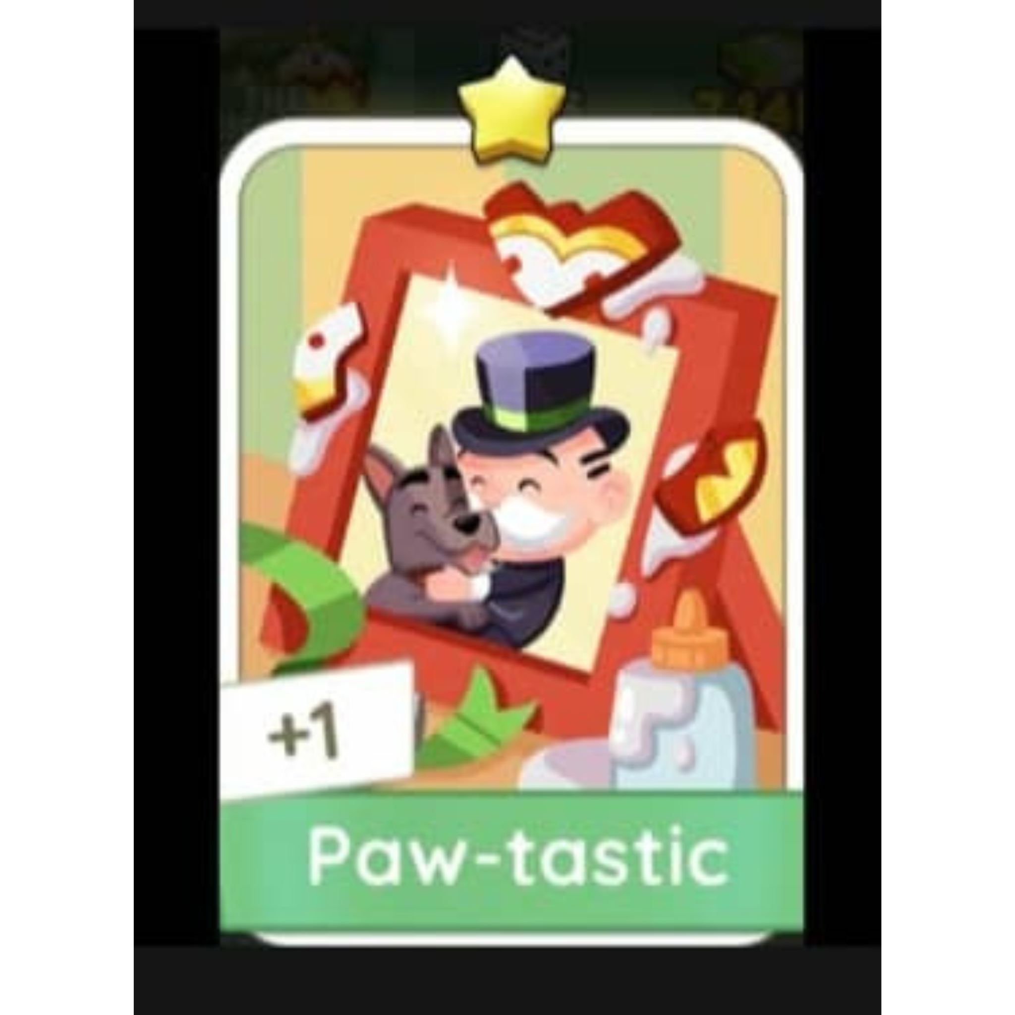 Paw-Tastic - 1🌟 Set 2 - Monopoly Go Sticker