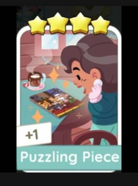 Puzzling Piece - 4🌟 Set 7 - Monopoly Go Sticker