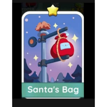 Santa's Bag - 1🌟 Set 1 - Monopoly Go Sticker