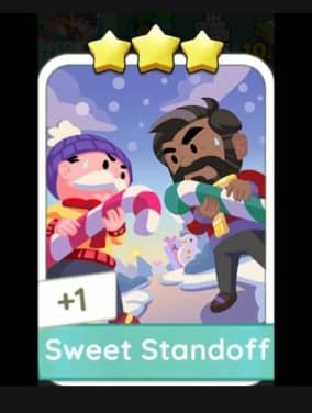 Sweet Standoff - 3🌟 Set 5 - Monopoly Go Sticker