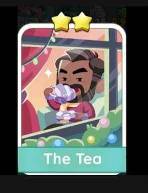 The Tea - 2🌟 Set 5 - Monopoly Go Sticker