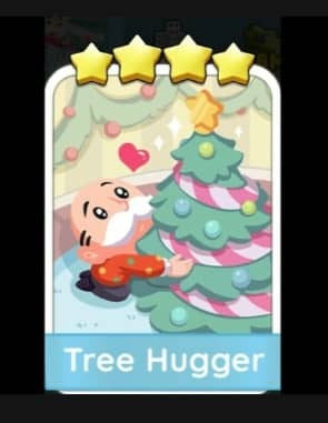 Tree Hugger - 4🌟 Set 14 - Monopoly Go Sticker