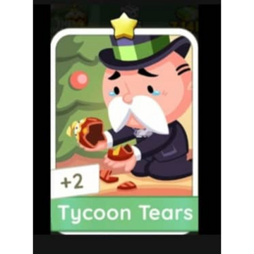 Tycoon Tears - 1🌟 Set 2 - Monopoly Go Sticker