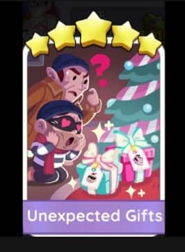 Unexpected Gifts  - 5🌟 Set 12 - Monopoly Go Sticker