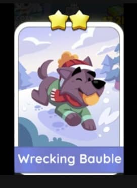 Wrecking Bauble  - 2🌟 Set 9 - Monopoly Go Sticker