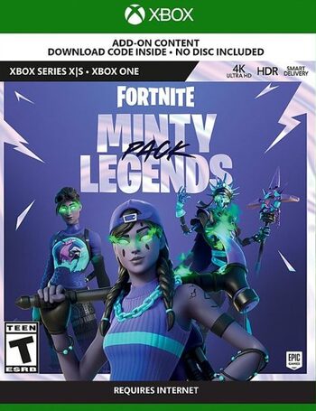 Pacchetto Minty Legends di Fortnite + 1000 V-Bucks Chiave XBOX LIVE ARGENTINA