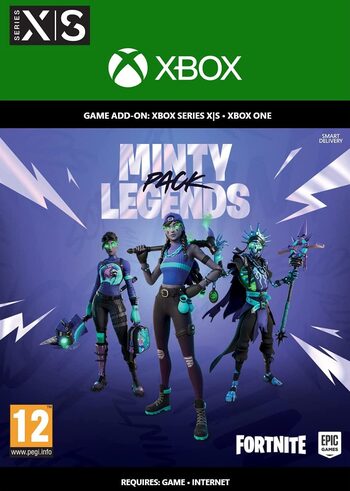 Pacchetto Minty Legends di Fortnite + 1000 V-Bucks Chiave XBOX LIVE STATI UNITI