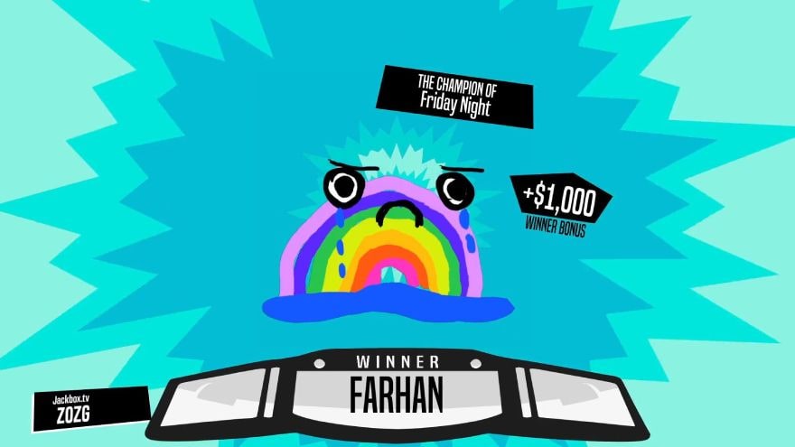 The Jackbox Party Pack 7 winner